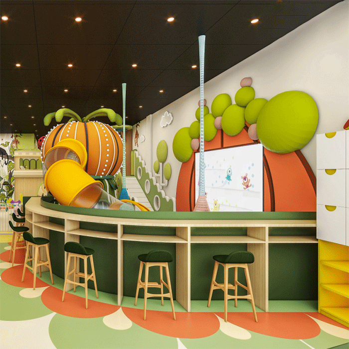 Fruit And Vegetable Theme Indoor Playground Design